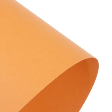 12x12 Mango Orange Coloured 120GSM Paper Recycled  12 Sheets