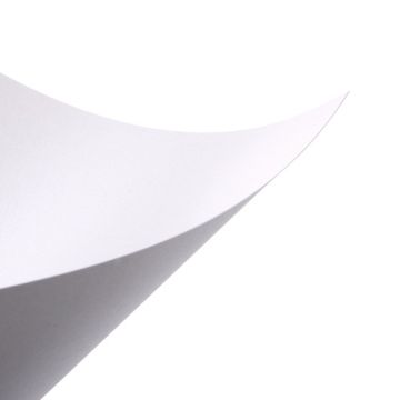 12x12 Pearl Paper Crystal White 120GSM 2 Sided 12 Sheets