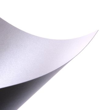 12x12 Stardream Pearlescent Card Soft Silver 6 Sheets