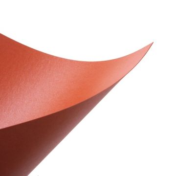 A2 Flame Orange Pearl Paper 120GSM Double Side  10 Sheets