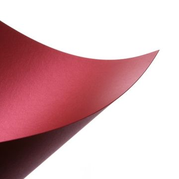 A3 Burgandy Red Pearlised Card 240GSM Stardream Mars 4 Sheets