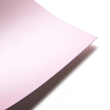 A3 Card Baby Pink Pearlescent Double Side 300GSM PaperCutz  8 Sheets