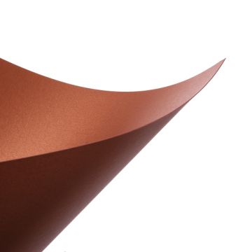 A3 Copper Pearlescent Paper 120GSM Double Side  12 Sheets