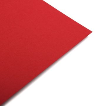 A4 Card Bright Red 220GSM Coloured 50 Sheets