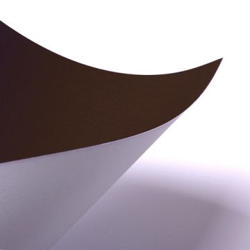 A4 Card Choc Brown Craft and Art 1 Sided Colour 250GSM 25 Sheets
