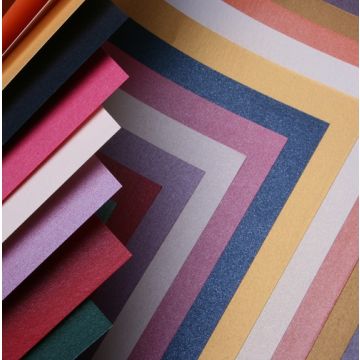 A4 Stardream Pearl Card 10 Assorted Colours Double Side  10 Sheets