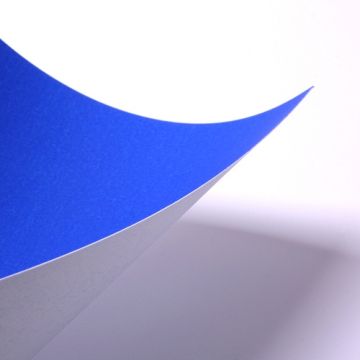 A2 Card Ultra Blue Craft and Art 1 Sided Colour 250GSM  3 Sheets