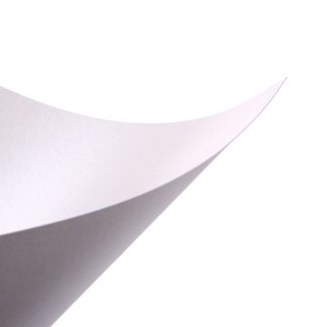 A5 Diamond White Pearlescent Paper 120GSM Double Side 10 Sheets
