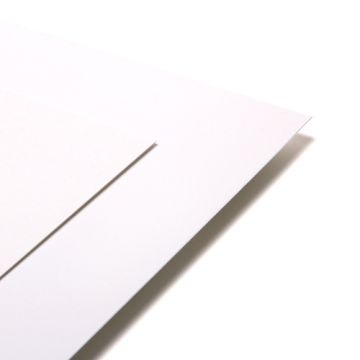 A5 Super Gloss White Box Board Gloss Coated 1 Side 230GSM 50 Sheets