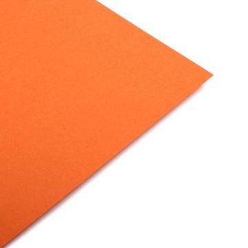 A6 Card Bright Orange 160GSM Coloured  50 Sheets
