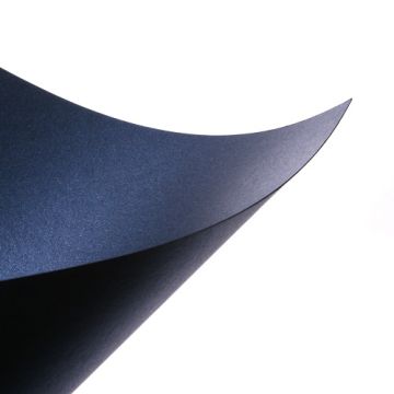 A6 Stardream Pearlescent Card  Deep Blue 1 Sheets