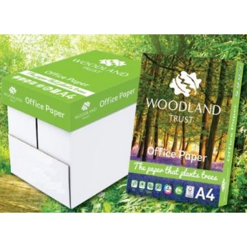 A6 White 80GSM Paper Office Printer Woodland Trust 3000 Sheets