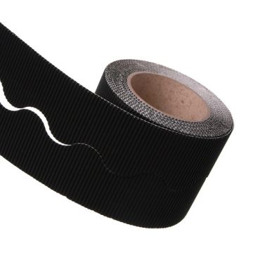 Black Border Roll Corrugated Cardboard Bordette School  x1