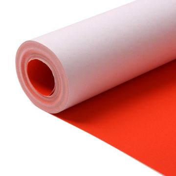 Fire Orange Wall  Backing Paper Roll 76cm x 10Metre x1