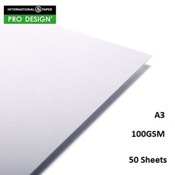 ProDesign A3 100GSM White Paper 50 Sheets