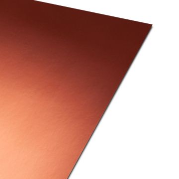 A2 Mirror Card Copper Reflective 250GSM 1 Sheets