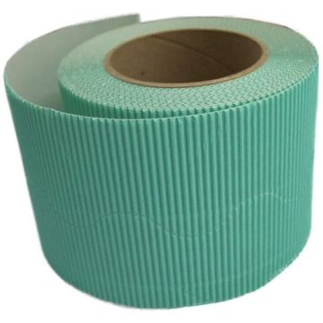 Peppermint Green Border Roll Corrugated Cardboard Bordette School  x1