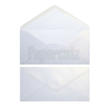 Centura Snow White DL Envelopes Pearlescent x25