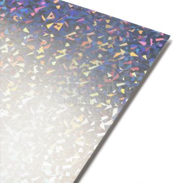 A4 Card Holographic Shards Pattern 250GSM 10 Sheets